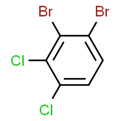 1,2-二溴-3,4-二氯苯结构式