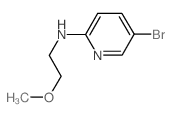 5-bromo-N-(2-methoxyethyl)pyridin-2-amine Structure