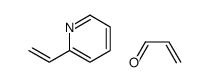 2-ethenylpyridine,prop-2-enal Structure