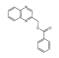 quinoxalin-2-ylmethyl benzoate Structure