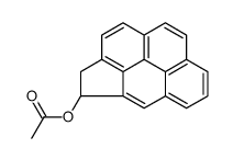 4-Acetoxy-3,4-dihydrocyclopenta(cd)pyrene structure