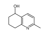 2-methyl-5,6,7,8-tetrahydroquinolin-5-ol Structure