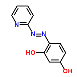 4-(2-吡啶偶氮)间苯二酚图片