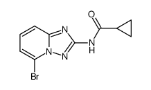 N-(5-溴[1,2,4]三唑并[1,5-a]吡啶-2-基)环丙烷甲酰胺图片