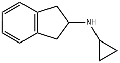N-cyclopropyl-2,3-dihydro-1H-inden-2-amine Structure