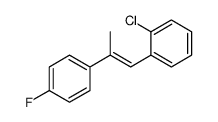 (Z)-1-CHLORO-2-(2-(4-FLUOROPHENYL)PROP-1-EN-1-YL)BENZENE Structure