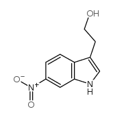 6-nitrotryptophol Structure