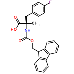 Fmoc-α-methyl-D-4-fluorophenylalanine图片