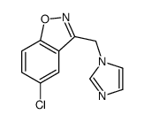 5-chloro-3-(imidazol-1-ylmethyl)-1,2-benzoxazole Structure