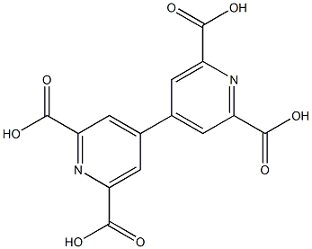 [4,4'-Bipyridine]-2,2',6,6'-tetracarboxylic acid Structure