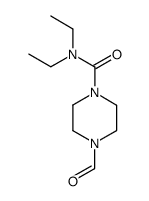 4-formyl-piperazine-1-carboxylic acid diethylamide结构式