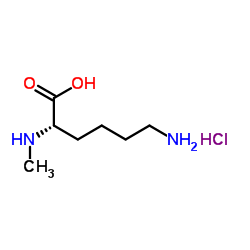 N-ALPHA-METHYL-L-LYSINE HYDROCHLORIDE structure