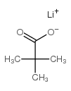 lithium,2,2-dimethylpropanoate结构式