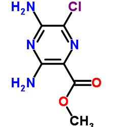 Methyl 3,5-diamino-6-chloropyrazine-2-carboxylate picture