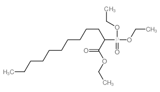 Dodecanoic acid,2-(diethoxyphosphinyl)-, ethyl ester picture