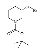 (S)-3-(溴甲基)哌啶-1-羧酸叔丁酯图片