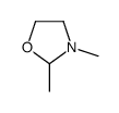 2,3-dimethyl-1,3-oxazolidine结构式