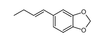 1-(3,4-Methylenedioxyphenyl)-1-butene结构式