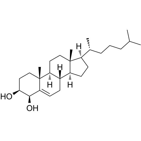 4β-羟基胆固醇结构式