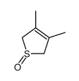 3,4-dimethyl-2,5-dihydrothiophene 1-oxide Structure