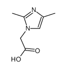 (9ci)-2,4-二甲基-1H-咪唑-1-乙酸结构式