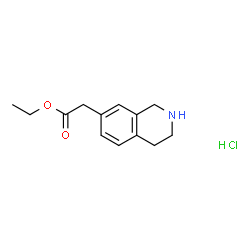 乙基 2-(1,2,3,4-四氢异喹啉-7-基)醋酸盐盐酸图片