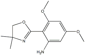 2-(4,4-dimethyl-4,5-dihydrooxazol-2-yl)-3,5-dimethoxyaniline Structure