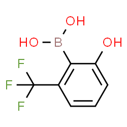 2-Hydroxy-6-trifluoromethylphenylboronic acid picture