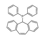 (5H-dibenzo[a,d]cycloheptene-5-yl)diphenylphosphane Structure