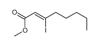 methyl 3-iodooct-2-enoate Structure