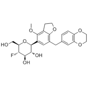 SGLT inhibitor-1 structure