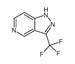 3-Trifluoromethyl-5-aza-1H-indazole Structure