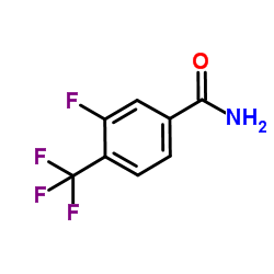 3-Fluoro-4-(trifluoromethyl)benzamide Structure