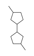 3,3'-Dimethyl-bicyclopentyl结构式