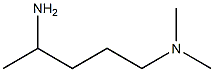 N1,N1-dimethylpentane-1,4-diamine Structure