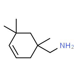 3-Cyclohexene-1-methanamine,1,5,5-trimethyl- Structure