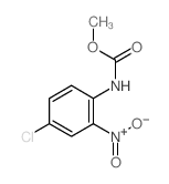 Carbamic acid,(4-chloro-2-nitrophenyl)-, methyl ester (9CI) Structure