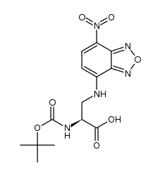 Boc-Dap(NBD)-OH结构式