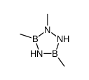 1,3,5-trimethyl-1,2,4,3,5-triazadiborolidine结构式