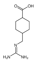 4-[(diaminomethylideneamino)methyl]cyclohexane-1-carboxylic acid Structure