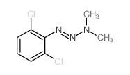 N-(2,6-dichlorophenyl)diazenyl-N-methyl-methanamine Structure