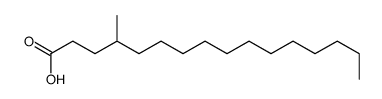 4-methylhexadecanoic acid结构式