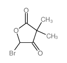 5-bromo-3,3-dimethyl-oxolane-2,4-dione Structure