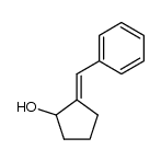 (E)-2-(phenylmethylene)cyclopentanol Structure