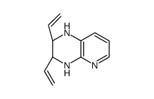 Pyrido[2,3-b]pyrazine, 2,3-diethenyl-1,2,3,4-tetrahydro-, trans- (9CI) structure