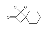 1,1-dichlorospiro[3,5]nonan-2-one Structure