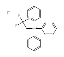 triphenyl-(2,2,2-trifluoroethyl)phosphanium Structure