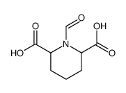 1-formylpiperidine-2,6-dicarboxylic acid Structure