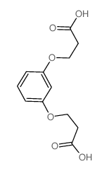 3-[3-(2-carboxyethoxy)phenoxy]propanoic acid Structure