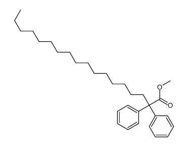 methyl 2,2-diphenyloctadecanoate Structure